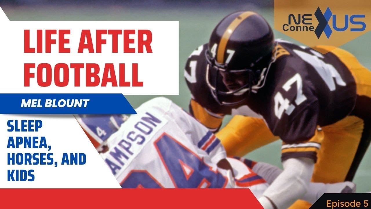 Former Steeler Mel Blount Talks Sleep Apnea, Horses and Life After Football