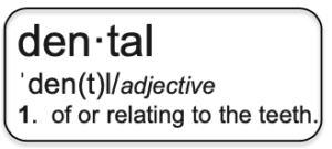 dental adjective