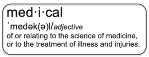 medical adjective